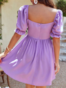 Northline Couture Lavender Ruffle Dress