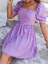 Northline Couture Lavender Ruffle Dress