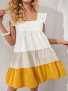 Northline Colorblock Butterfly Sleeve Dress