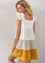 Northline Colorblock Butterfly Sleeve Dress