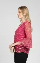 Northline-Pink Bandhej-indowestern-top-dailywear.webp