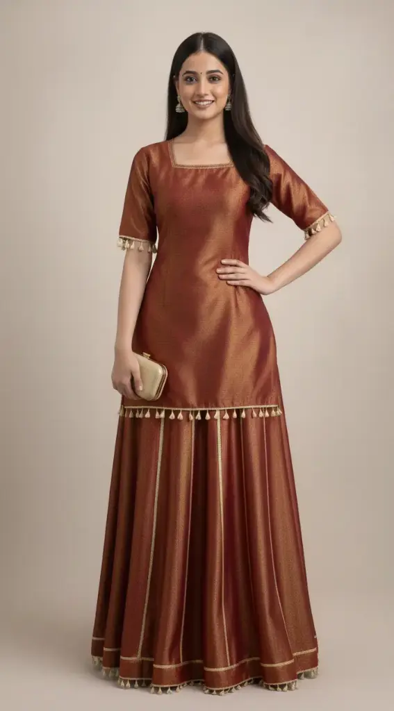 royal-brown-FandySilk-Lehenga-top-Set-northlinestore.com.webp
