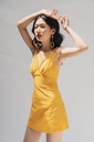 Northline Mustard Yellow Mini Dress
