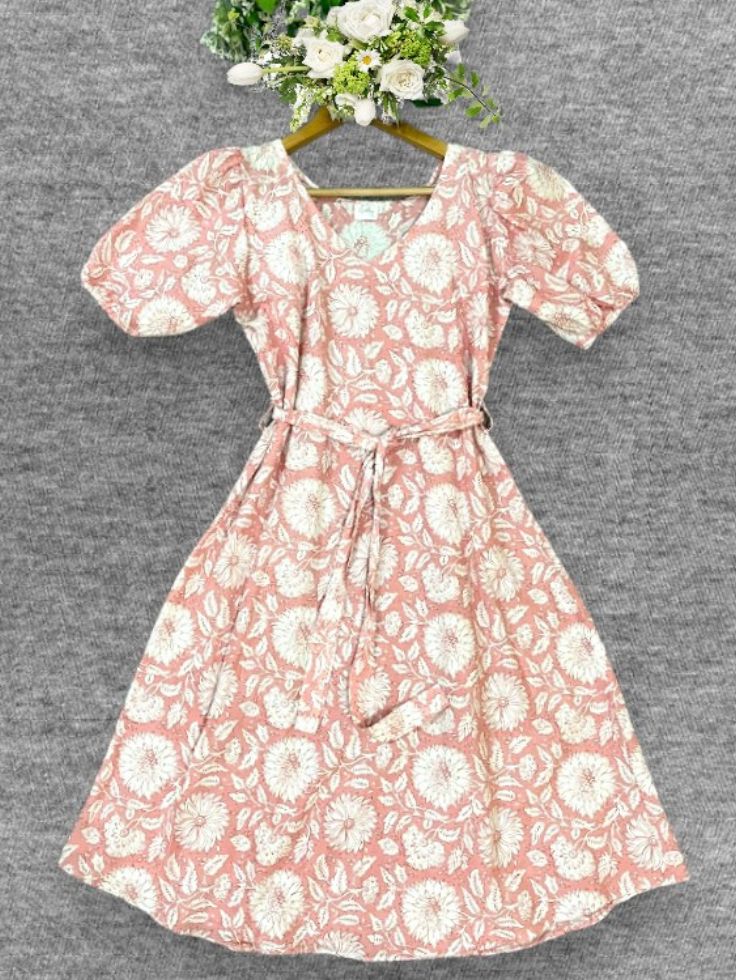 Northline Sanganeri Midi Dress