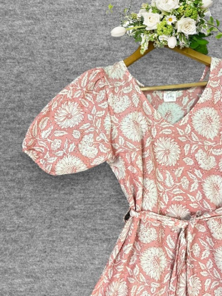 Northline Sanganeri Midi Dress