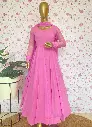 Chiffon Blend Anarkali & Dupatta