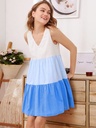 Northline Colorblock Sleeveless Dress