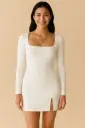 Northline Women’s Sexy Long Sleeve Bodycon Mini Dress