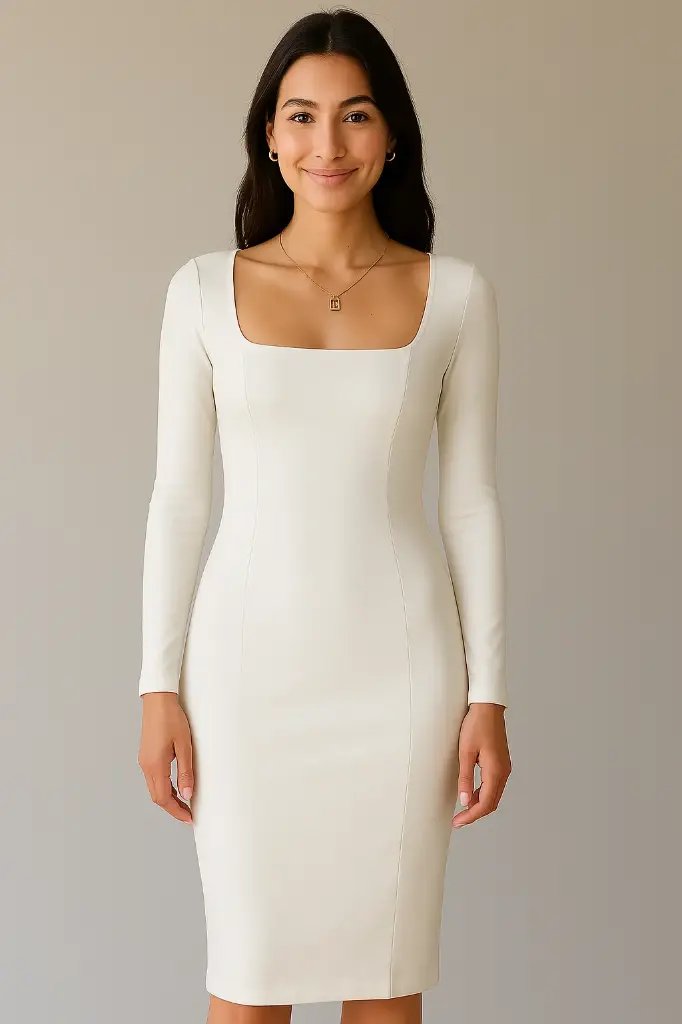 Northline Women’s Sexy Long Sleeve Bodycon Mini Dress
