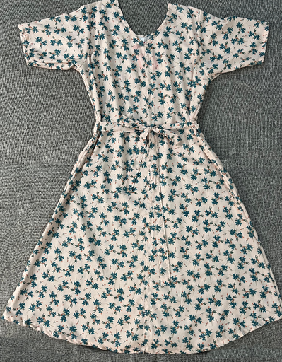 [NC10057] Northline Peach Cotton A-line Dress